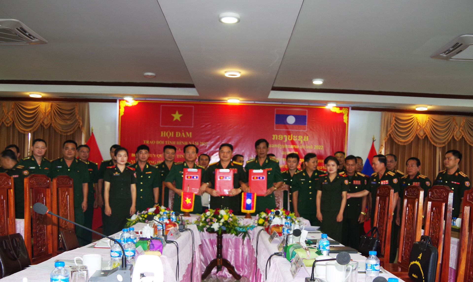 Hội đàm thường niên năm 2022 các lực lượng vũ trang Việt Nam – Lào