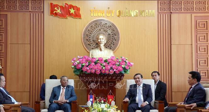 Quảng Nam tăng cường hợp tác với tỉnh Attapeu (Lào)