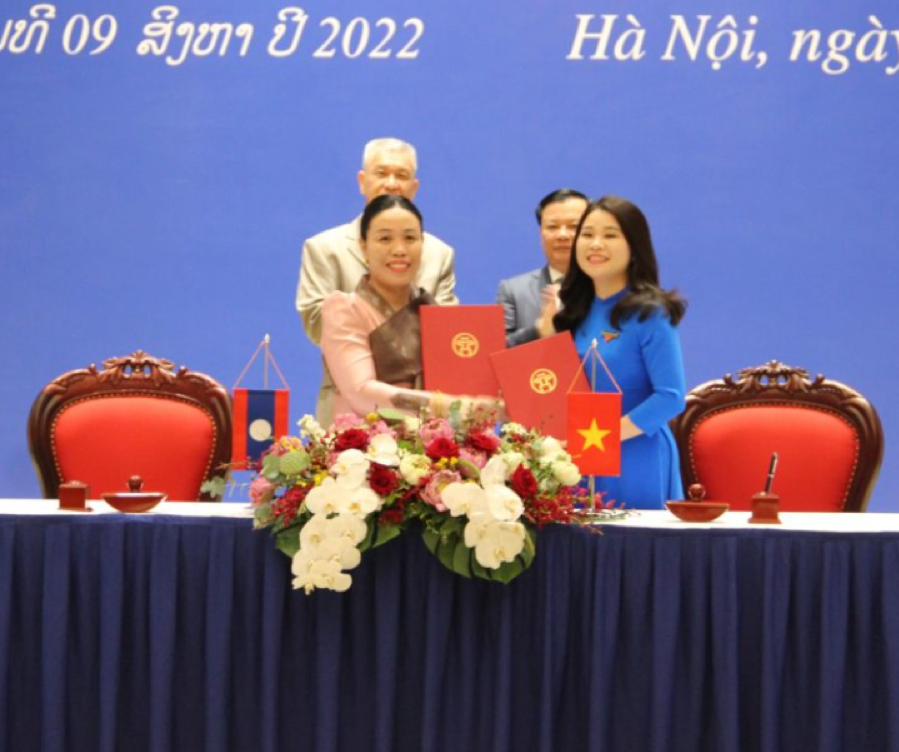 Thanh niên Hà Nội – Viêng Chăn tiếp tục gìn giữ mối quan hệ truyền thống hai thủ đô