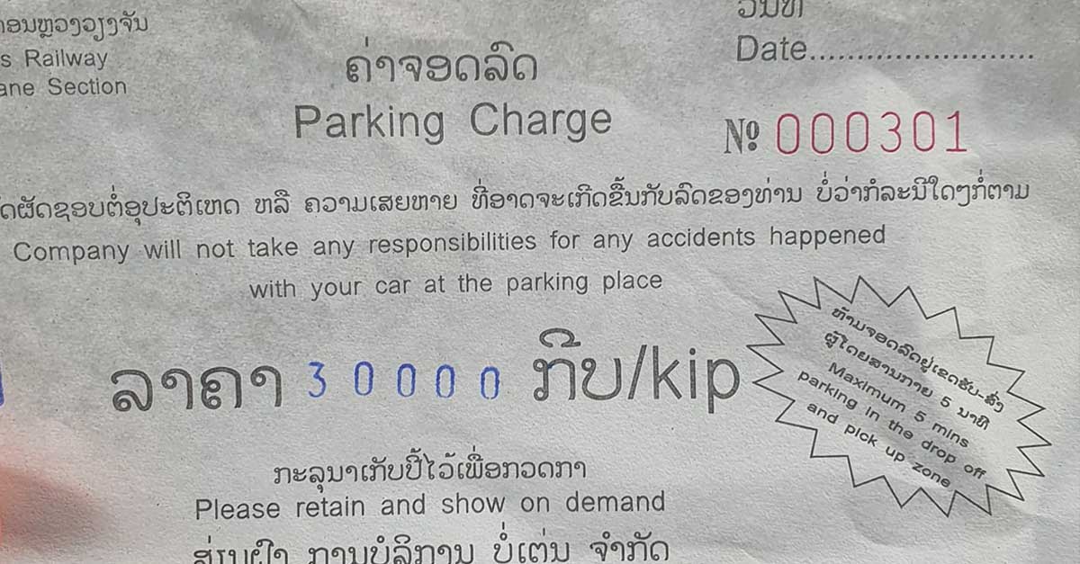 Dư luận phản ứng vì phí đỗ xe ở ga đường sắt Lào – Trung quá cao