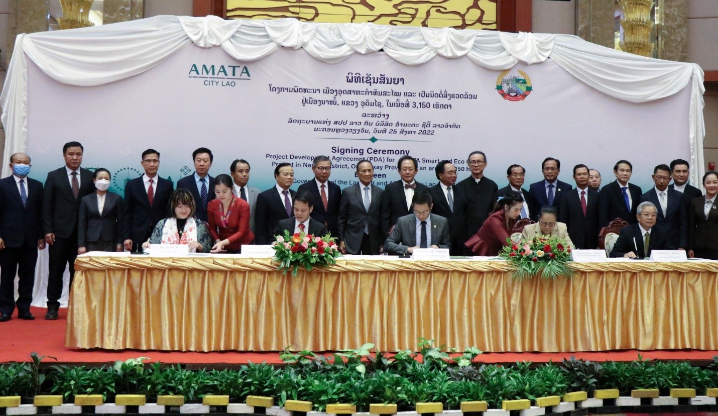 Doanh nghiệp Thái Lan phát triển đô thị thông minh tại tỉnh Oudomxay