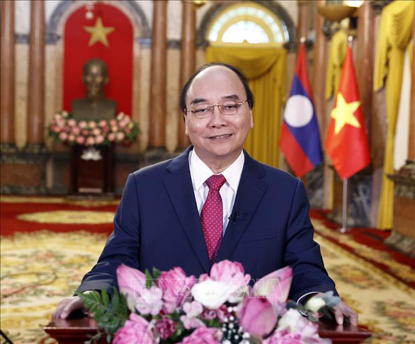 Lãnh đạo Việt Nam, Lào ca ngợi quan hệ song phương