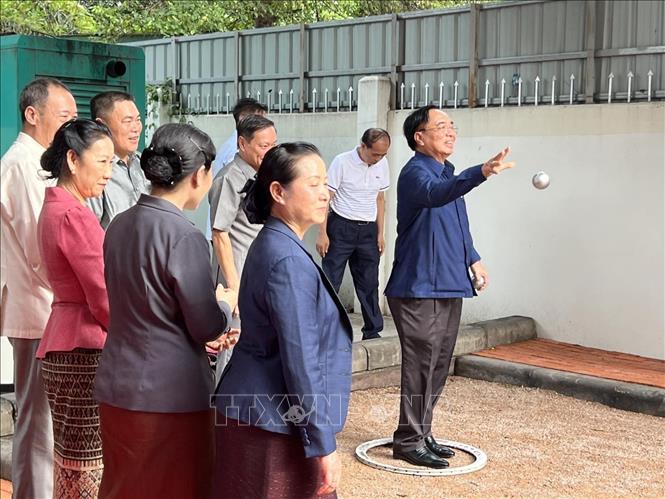 Giao lưu thể thao chào mừng Năm Đoàn kết Hữu nghị Lào – Việt Nam 2022