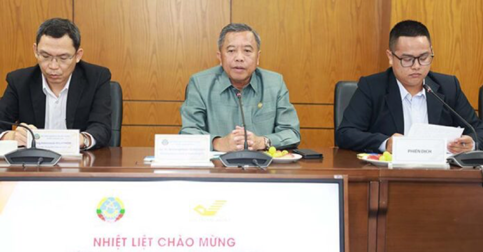 Việt Nam hỗ trợ Lào chuyển đổi số trong lĩnh vực bưu chính