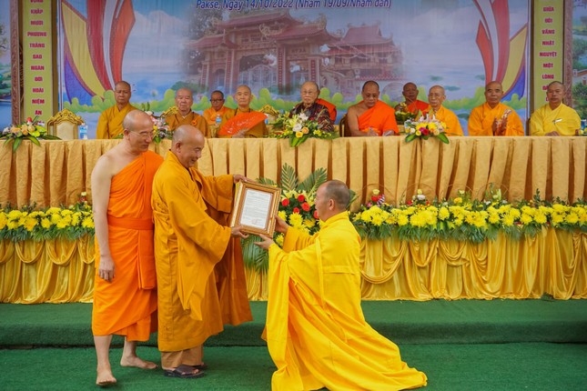 Lào: Khánh thành chùa Trang Nghiêm (tỉnh Champasak) ảnh 2