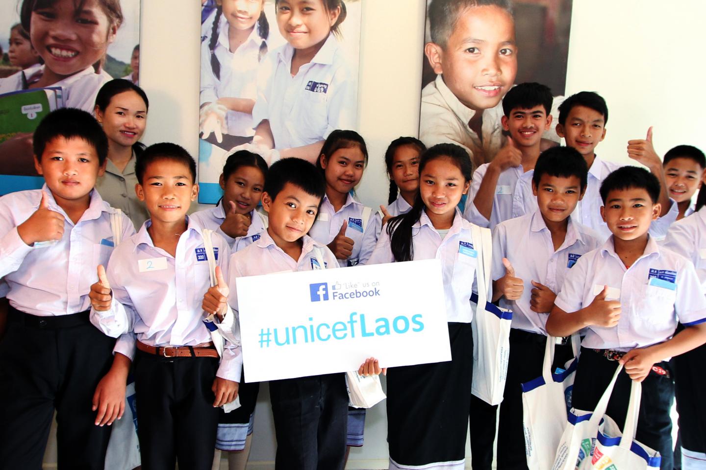 Phó Thủ tướng Lào tiếp đại diện UNICEF