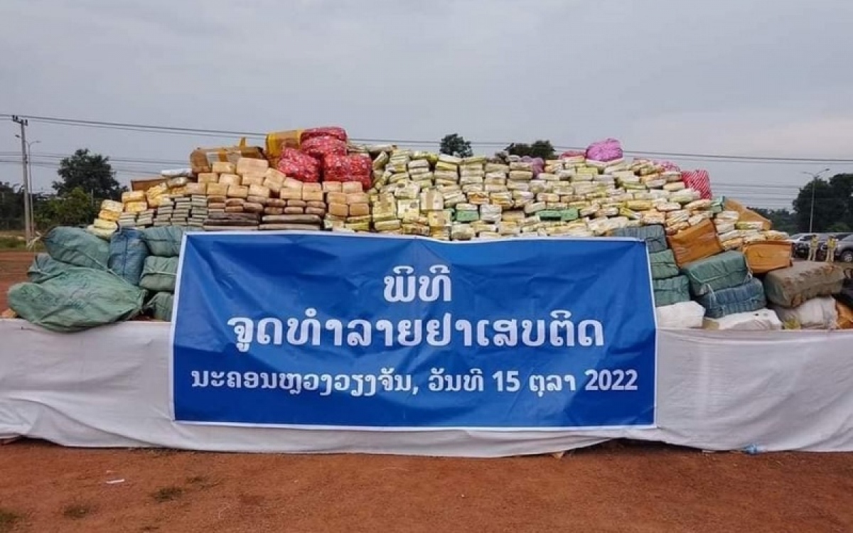 lao tieu huy 4,3 tan ma tuy tu heroin den ma tuy da hinh anh 1