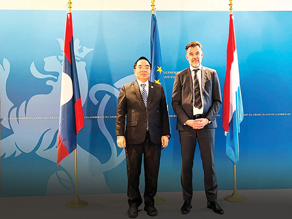 Lào, Luxembourg mở rộng hợp tác y tế, tay nghề lao động