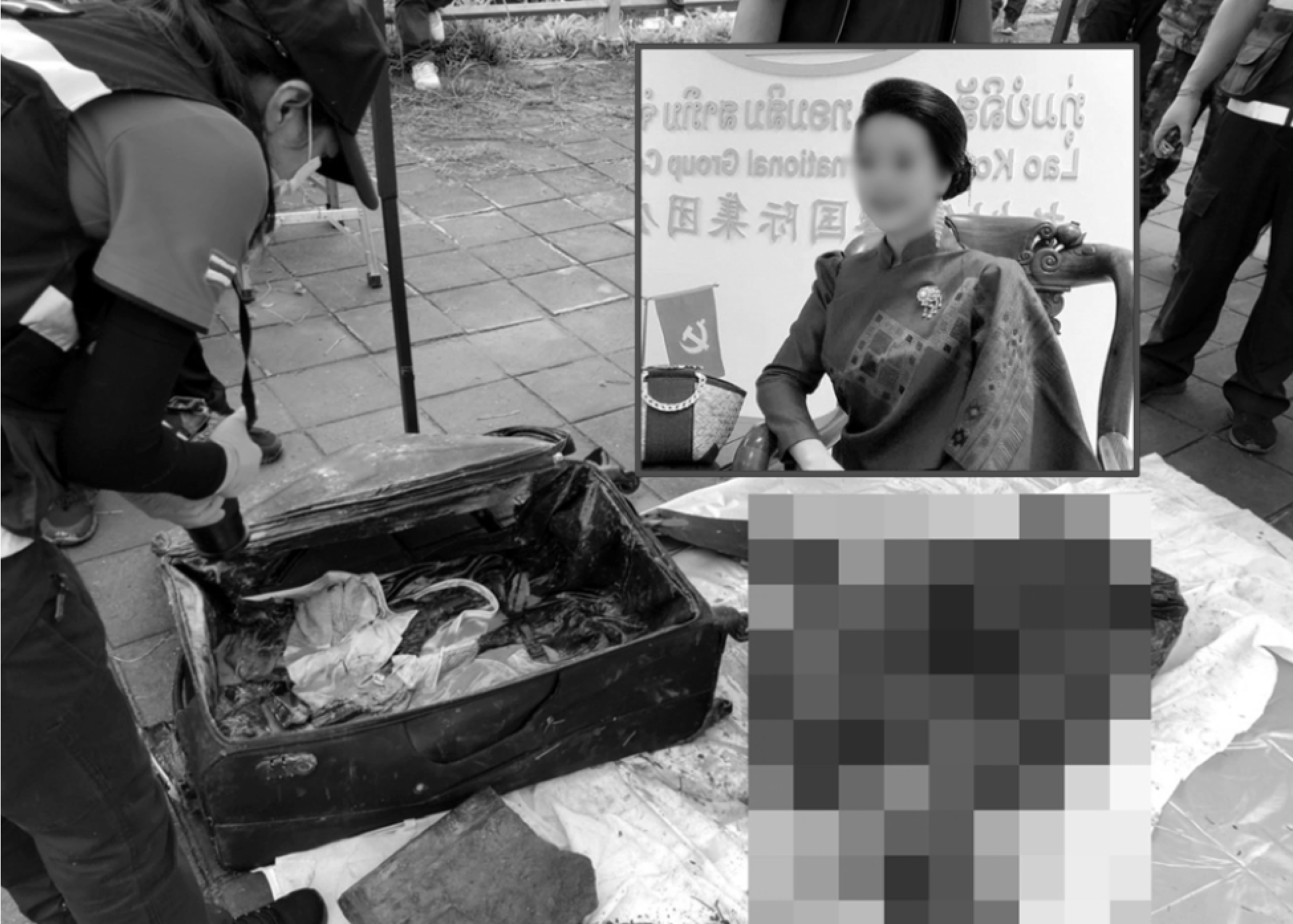 Lào lập ban chuyên án điều tra vụ thi thể công dân trong vali trôi sông Mekong
