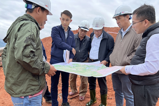 Đốc tiến độ dự án phục vụ nhập khẩu điện từ Lào - Ảnh 1. Đốc tiến độ dự án phục vụ nhập khẩu điện từ Lào - Ảnh 1.