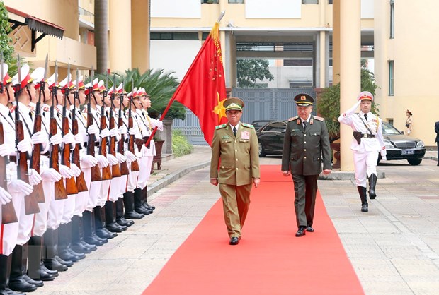 That chat hon nua quan he hop tac Cong an Viet Nam-Lao hinh anh 1