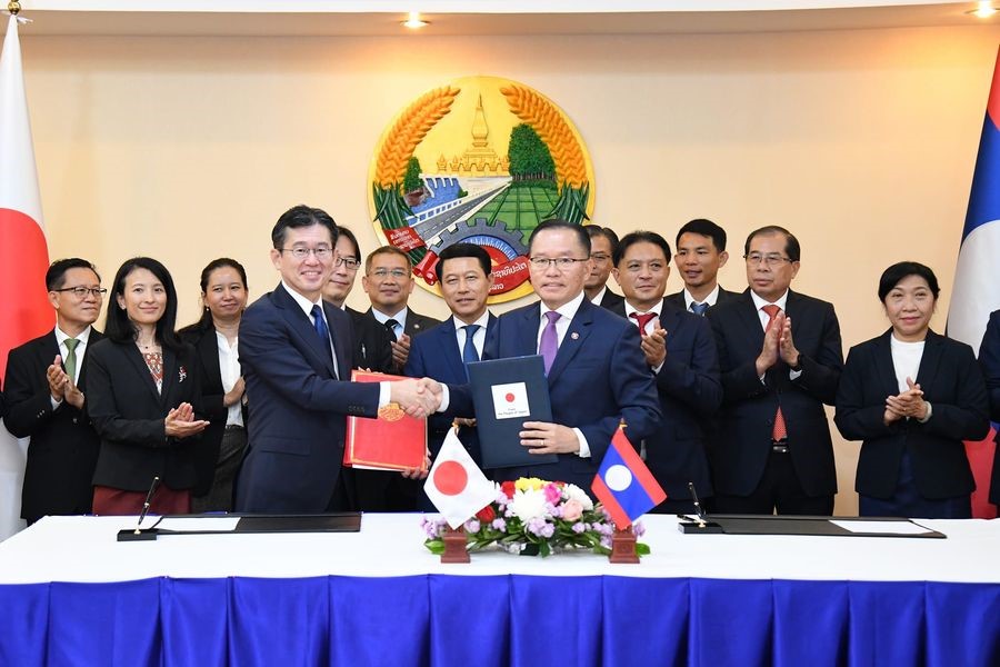 Chính phủ Nhật Bản viện trợ cho Lào các trang thiết bị phục vụ đảm nhiệm vai trò Chủ tịch ASEAN