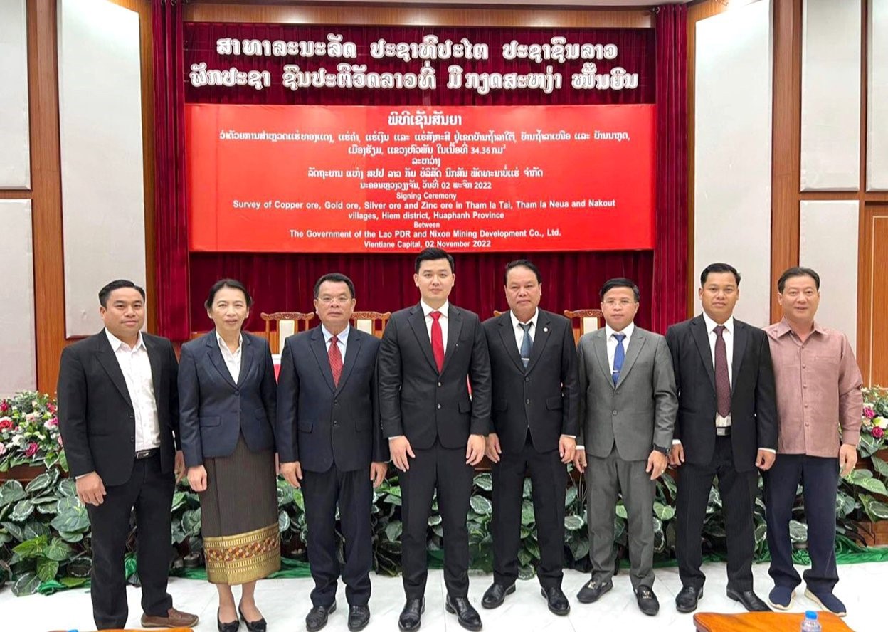 Doanh nghiệp tư nhân đầu tư khai thác khoáng sản tại Houaphan