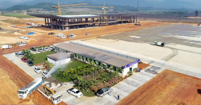 Sân bay Bokeo gần hoàn thành