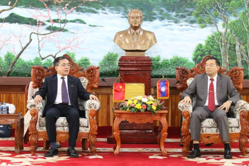 Tỉnh Phongsaly tiếp Tổng lãnh sự Trung Quốc phụ trách khu vực bắc Lào