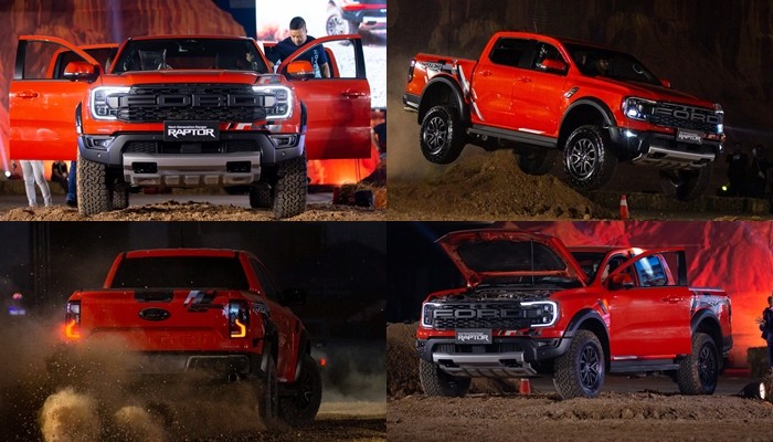 Ford Ranger Raptor 2023 ra mắt tại Lào