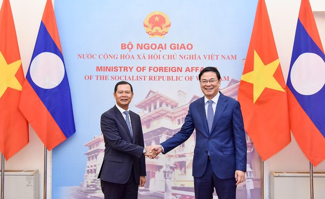Tham khảo chính trị Việt Nam-Lào lần thứ 7 - Ảnh 1. Tham khảo chính trị Việt Nam-Lào lần thứ 7 - Ảnh 1.