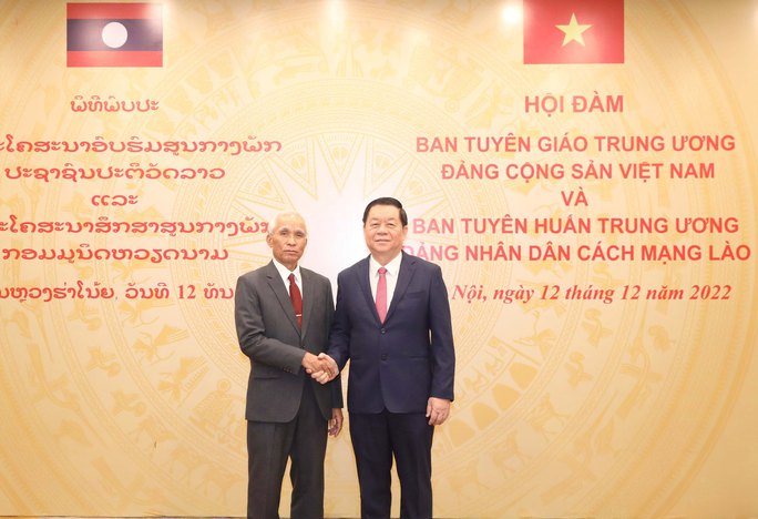 Việt Nam – Lào tăng cường trao đổi công tác tuyên giáo