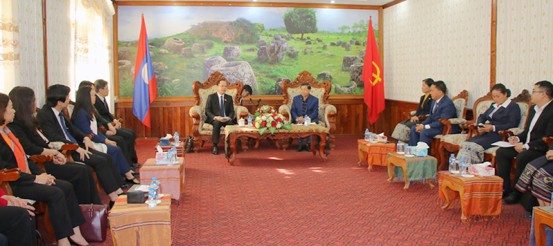 Đoàn đại biểu Nhóm Đại biểu Quốc hội trẻ Việt Nam thăm, làm việc tại CHDNND Lào -0
