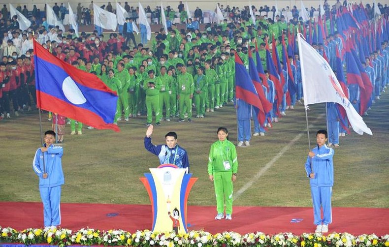 Lào khai mạc Đại hội thể thao toàn quốc lần thứ 11
