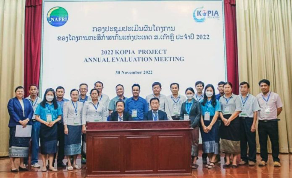 Lào và Hàn Quốc thúc đẩy hợp tác phát triển nông nghiệp