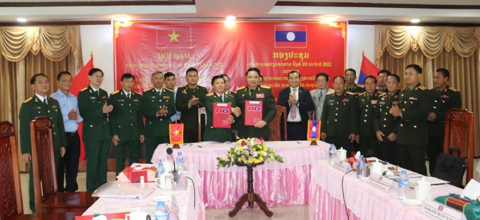 Quảng trị và Savannakhet tăng cường hợp tác lĩnh vực quốc phòng
