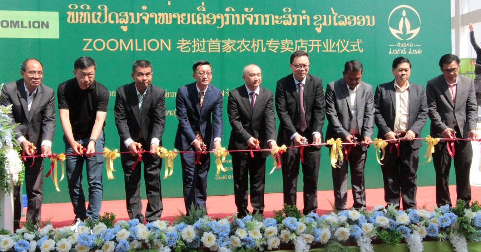 Doanh nghiệp Trung Quốc tham gia thị trường máy nông nghiệp ở Lào