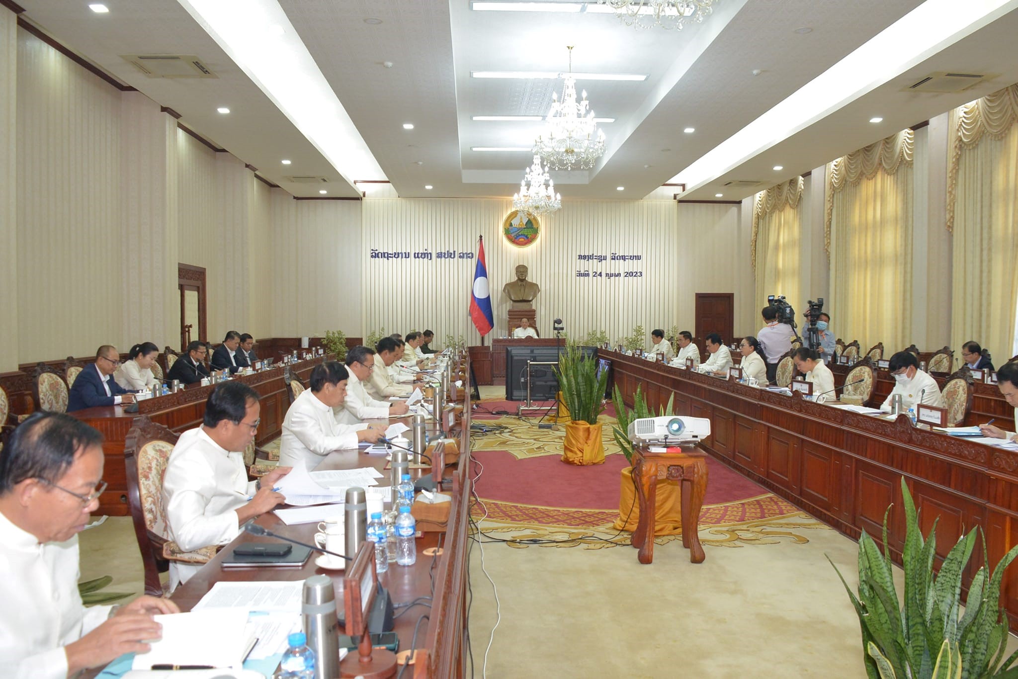 Chính phủ Lào họp thường kỳ tháng 3