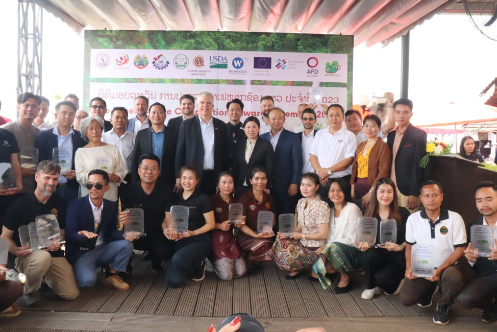 Chất lượng cà phê Lào ngày càng tăng cao