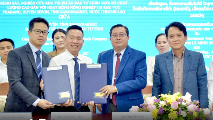 Doanh nghiệp Việt Nam đầu tư dự án nông nghiệp tại Savannakhet