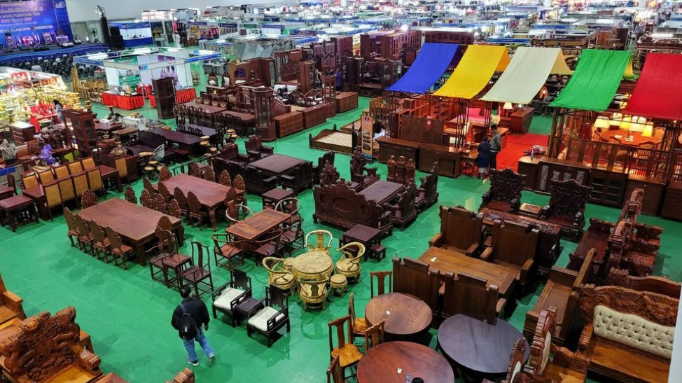Triển lãm nội thất Lào diễn ra ở Vientiane từ 18/3