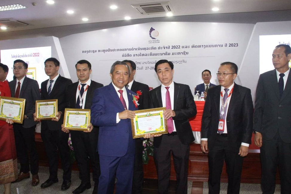 Công ty viễn thông Lào ghi nhận doanh thu hơn 1.600 tỷ Kip trong năm 2022