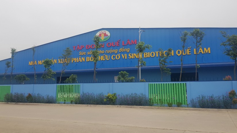 Nhà máy sản xuất phân bón hữu cơ vi sinh Biotech Quế Lâm.