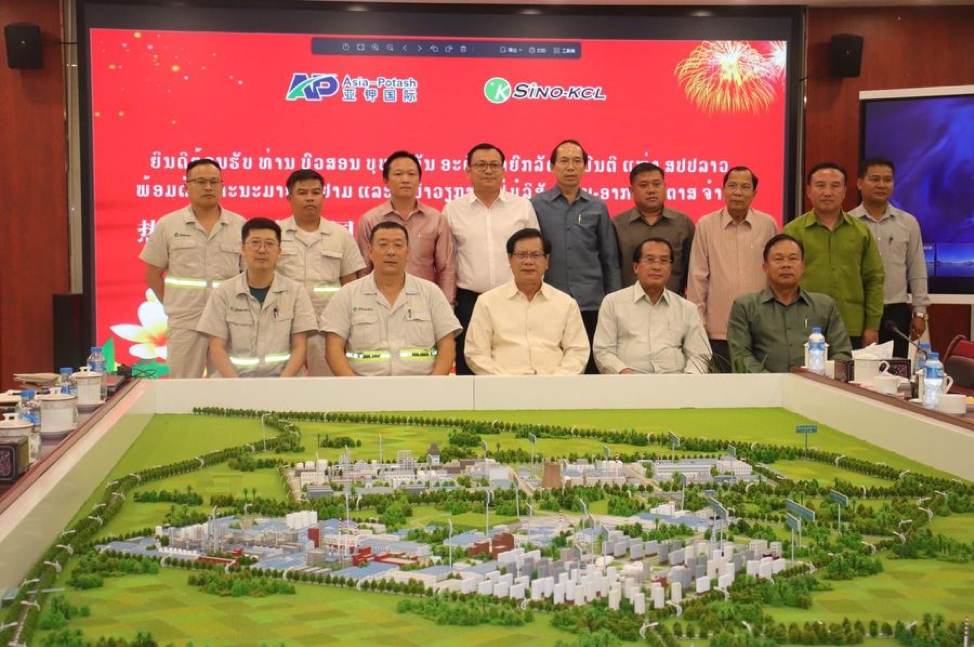 Doanh nghiệp Trung Quốc đã khai thác hàng triệu tấn kali tại Khammuan