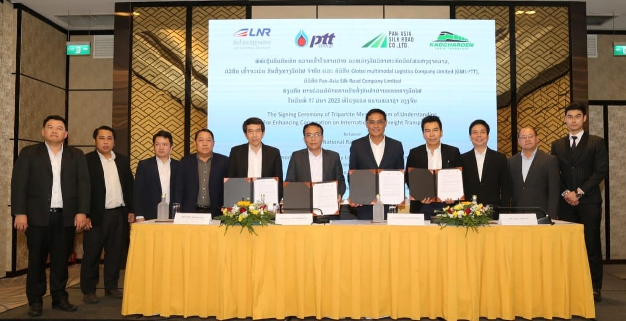 Khai thông tuyến vận tải đường sắt Trung Quốc – Lào – Thái Lan