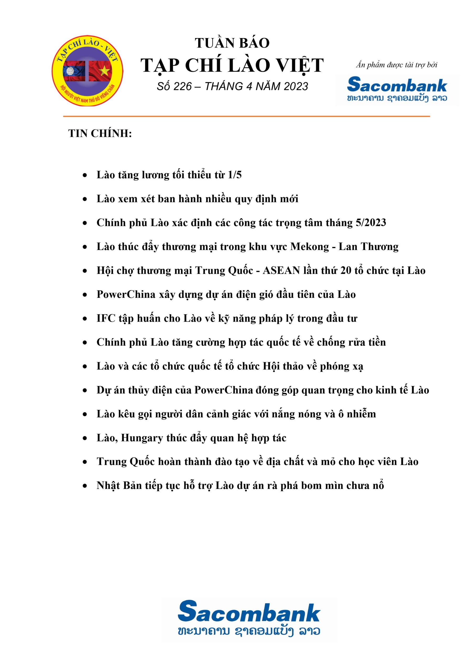 Tuần báo số 226