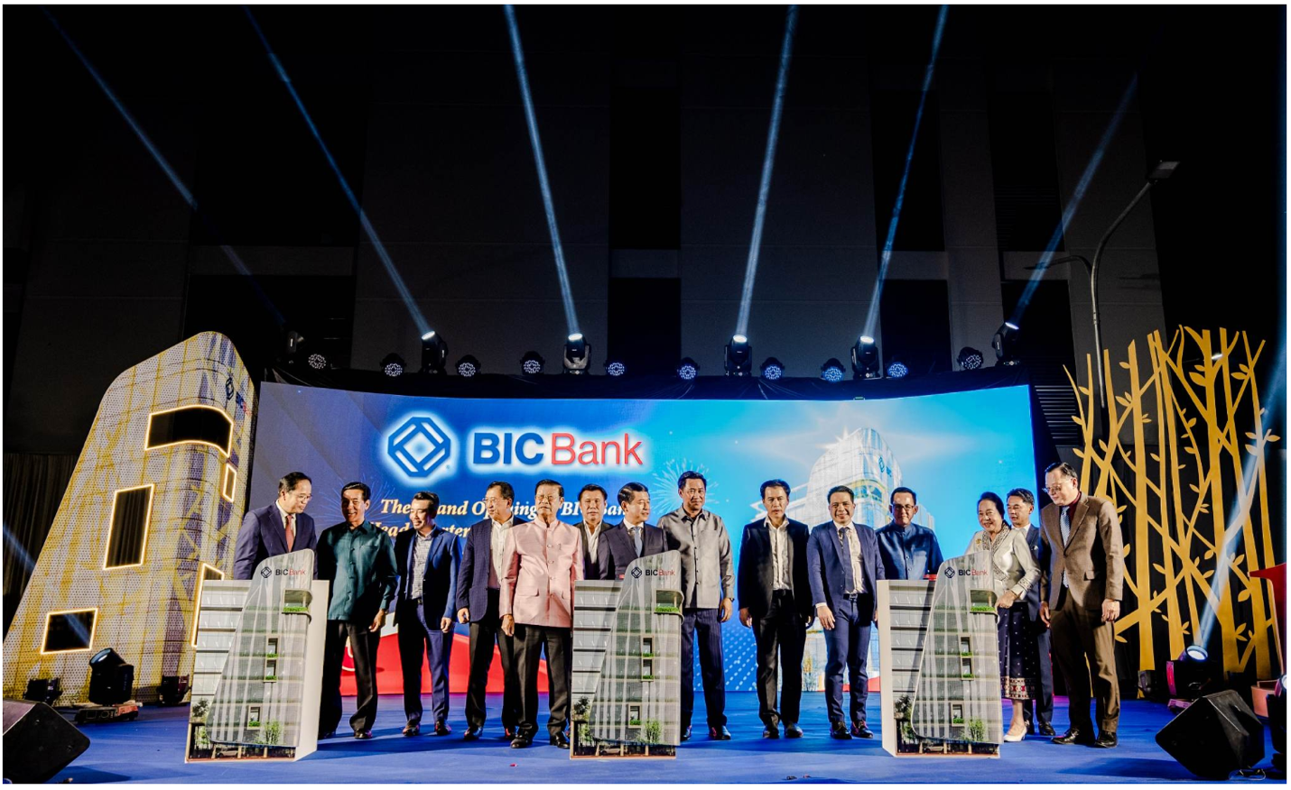 Ngân hàng BIC khai trương trụ sở chính tại thủ đô Vientiane