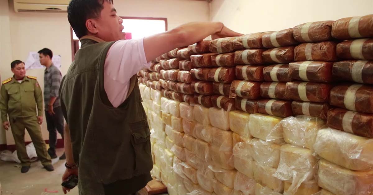 Lào tiếp tục phá vụ ma tuý lớn, thu giữ hơn 4 triệu viên amphetamine