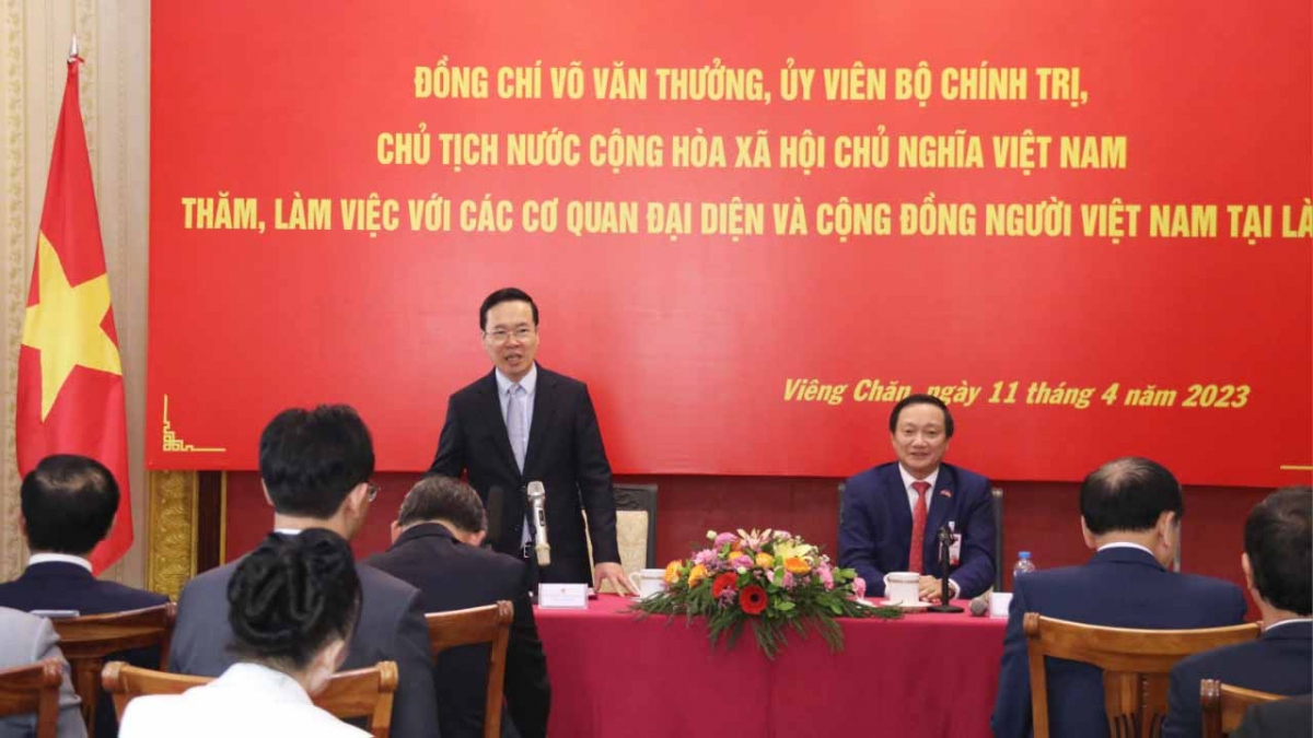 Đảng, Nhà nước luôn đề nghị phía bạn hỗ trợ cho bà con kiều bào trong làm ăn, học tập và sinh sống