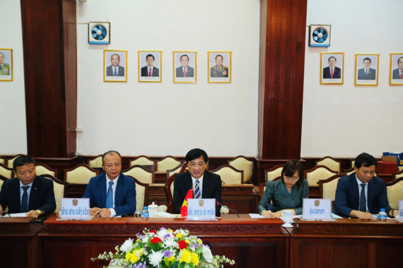 Phối hợp chặt chẽ, triển khai hiệu quả các dự án, chương trình hành động, hợp tác giữa hai Bộ Công an Việt Nam – Lào -0