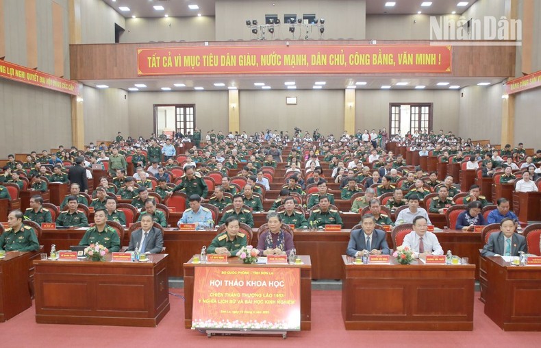 Hội thảo khoa học 70 năm Chiến thắng Thượng Lào ảnh 1