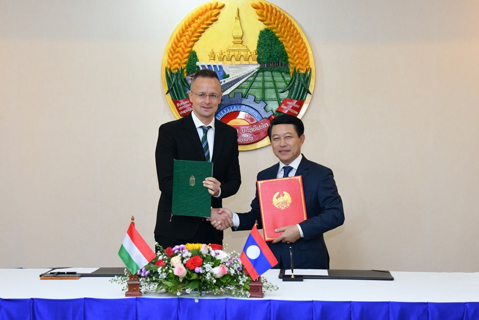 Lào, Hungary thúc đẩy quan hệ hợp tác
