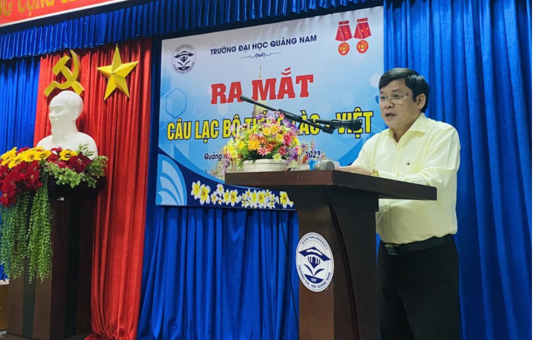 Trường Đại học Quảng Nam ra mắt Câu lạc bộ tiếng Lào – Việt vun đắp tình hữu nghị hai nước