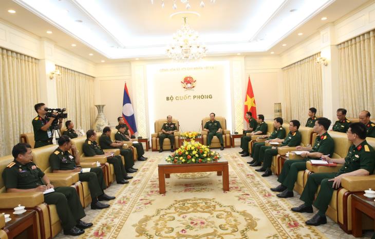 Đẩy mạnh hợp tác hậu cần giữa quân đội hai nước Việt Nam – Lào
