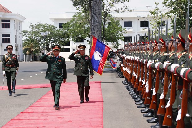 Hop tac quoc phong la tru cot quan trong trong quan he Viet-Lao hinh anh 1