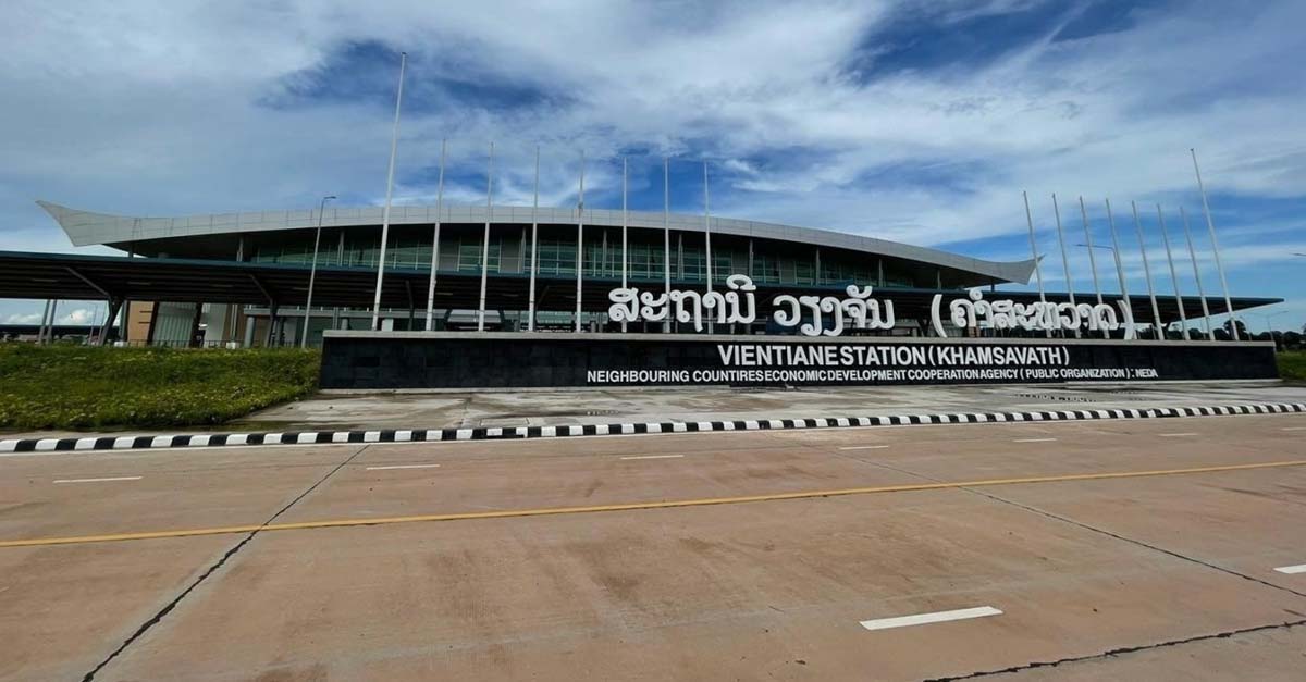 Đường sắt Lào-Thái chuẩn bị hoàn thành