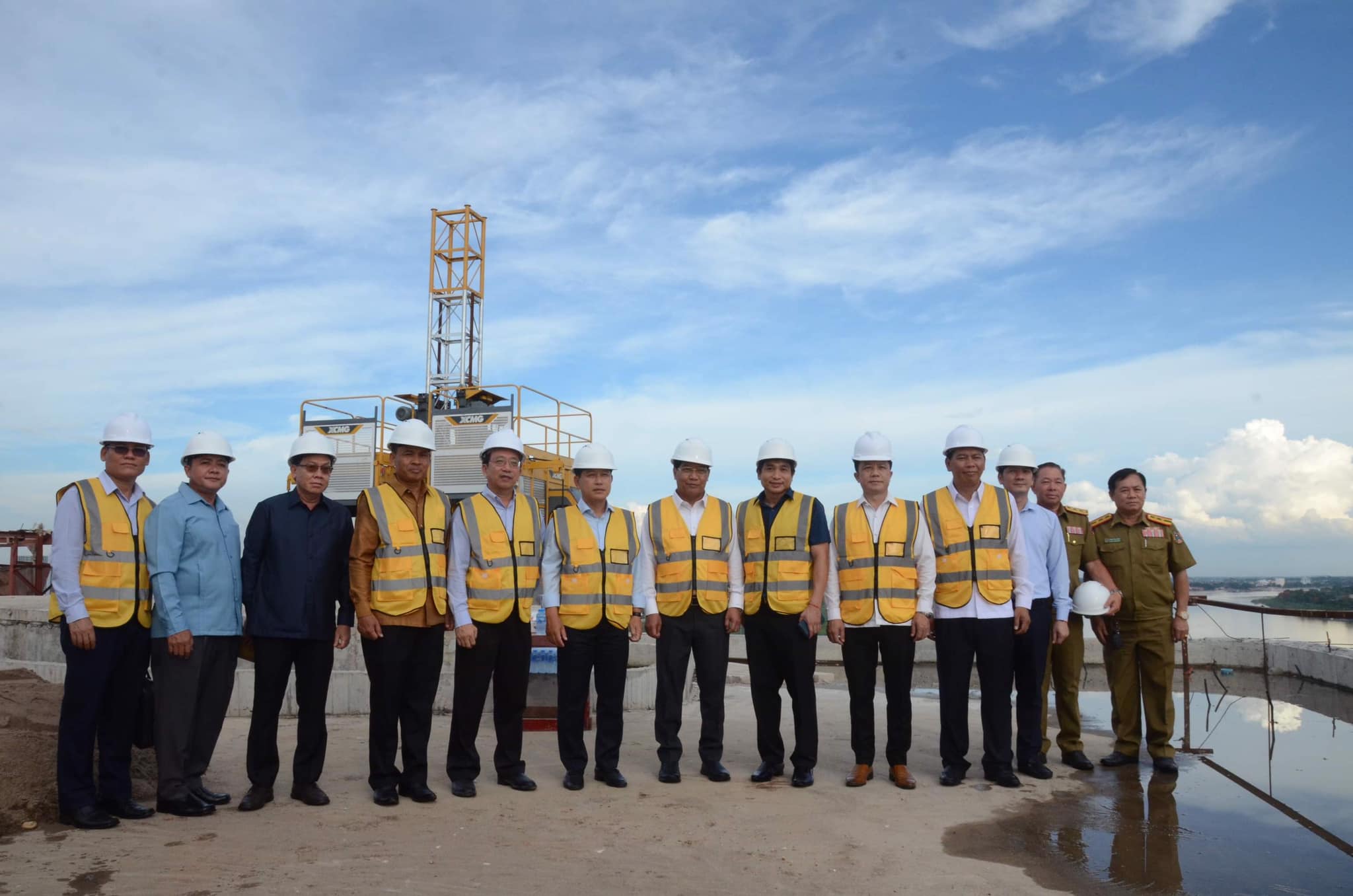 Các dự án khách sạn lớn tại thủ đô Vientiane đạt tiết độ khả quan