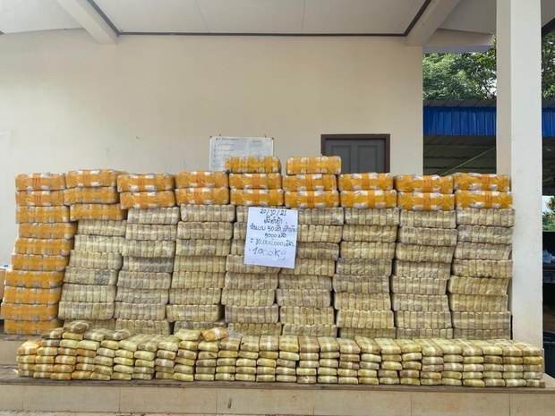 Lào triệt phá 9.515 vụ án ma túy trong vòng 2 năm
