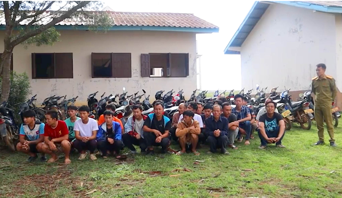 Xiengkhouang bắt giữ 40 đối tượng khai thác khoáng sản trái phép