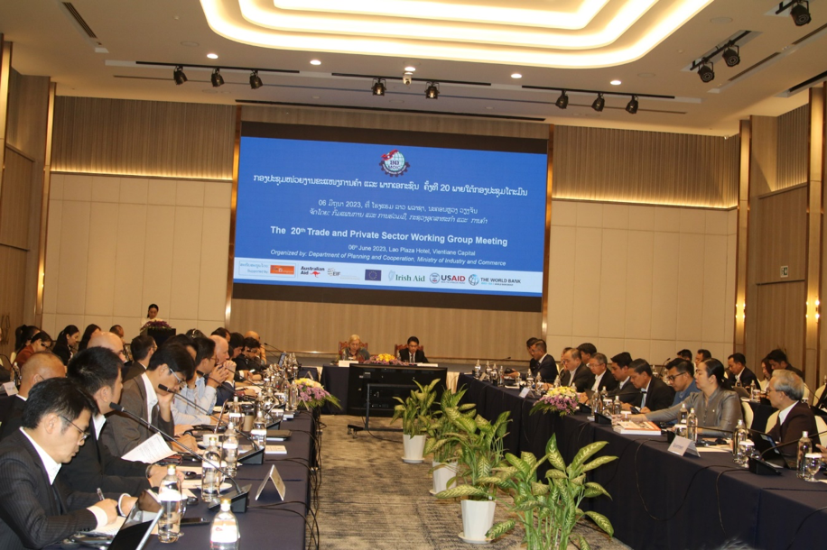 Lào nỗ lực thúc đẩy cải thiện môi trường thương mại và đầu tư